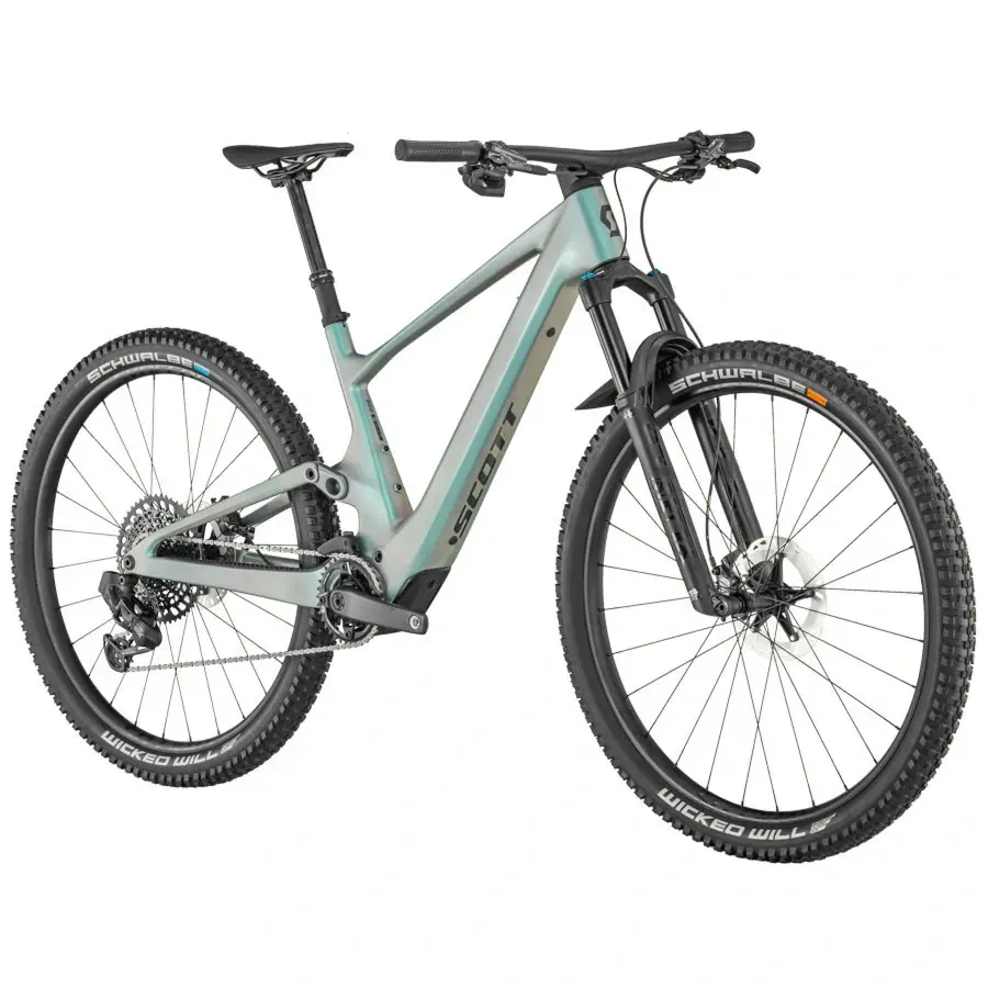 A Bicicleta Elétrica SCOTT Lumen eRIDE 900 combina 130mm de curso e um sistema elétrico potente num quadro leve de 15,5kg, ideal para dominar os trilhos.