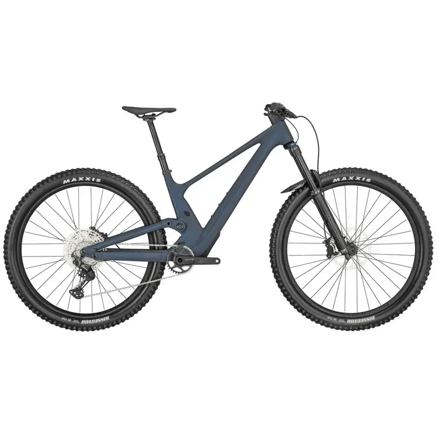 A Bicicleta SCOTT Genius 930 tem quadro em Alumínio, FOX 36 Float Rhythm e Shimano XT-Deore de 12VL.