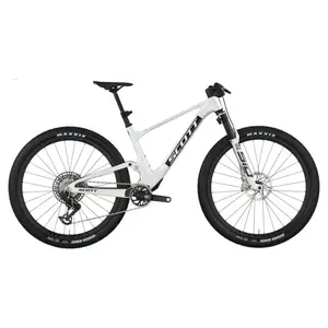 BICICLETA SCOTT SPARK RC WORLD CUP EVO A Bicicleta SCOTT Spark RC World Cup Evo tem RockShox Flight Attendant, Quadro em Carbono HMX e transmissão SRAM XX SL AXS com potenciômetro.