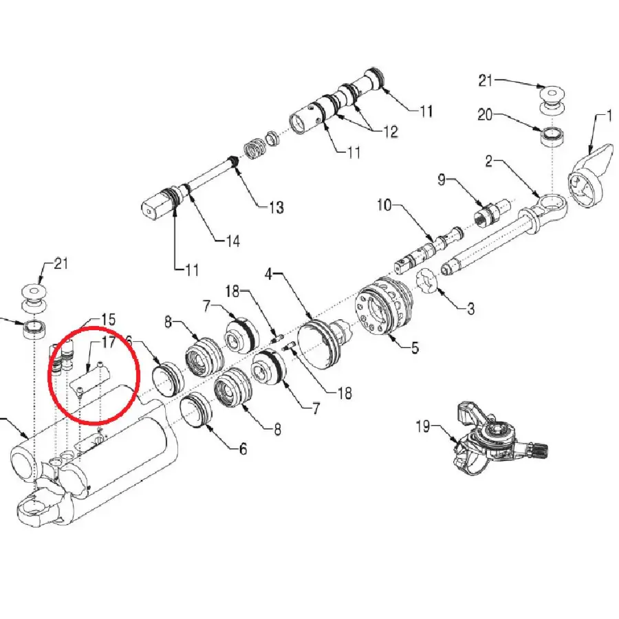 CABLE EXIT COVER SCOTT EQUALIZER 2