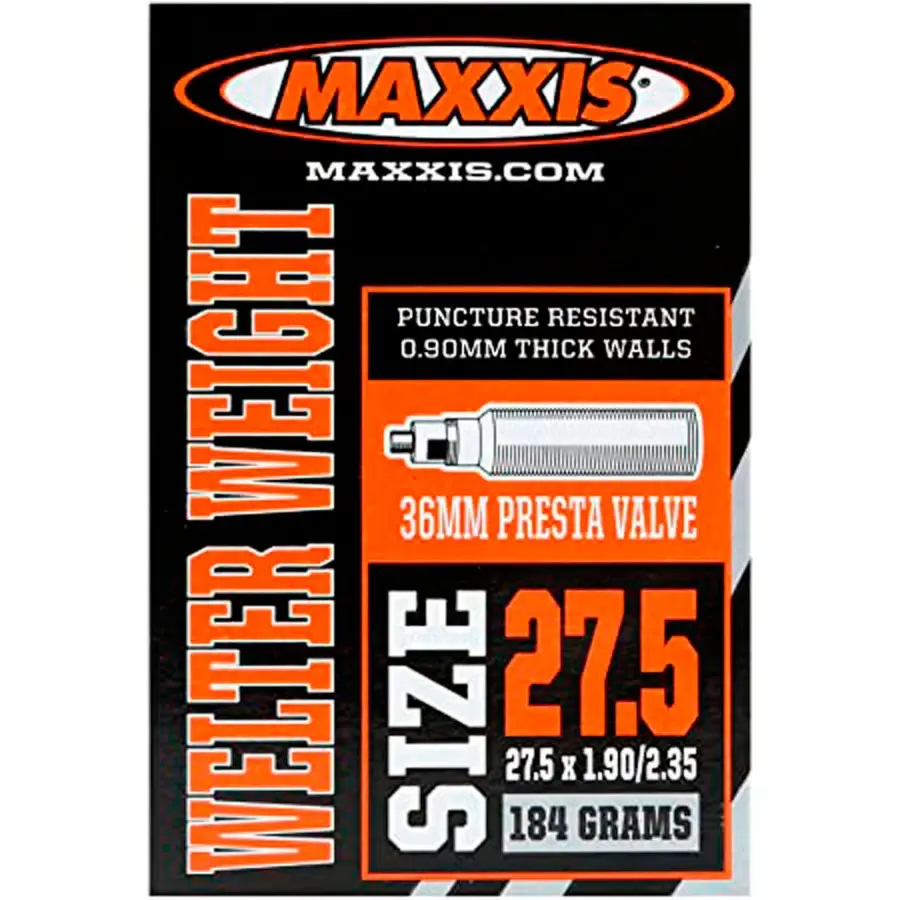 CÂMARA DE AR MAXXIS WELTERWEIGHT 27.5X1.90/2.35 PRESTA