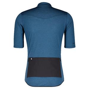 CAMISOLA SCOTT HOMEM GRAVEL MERINO MANGA CURTA