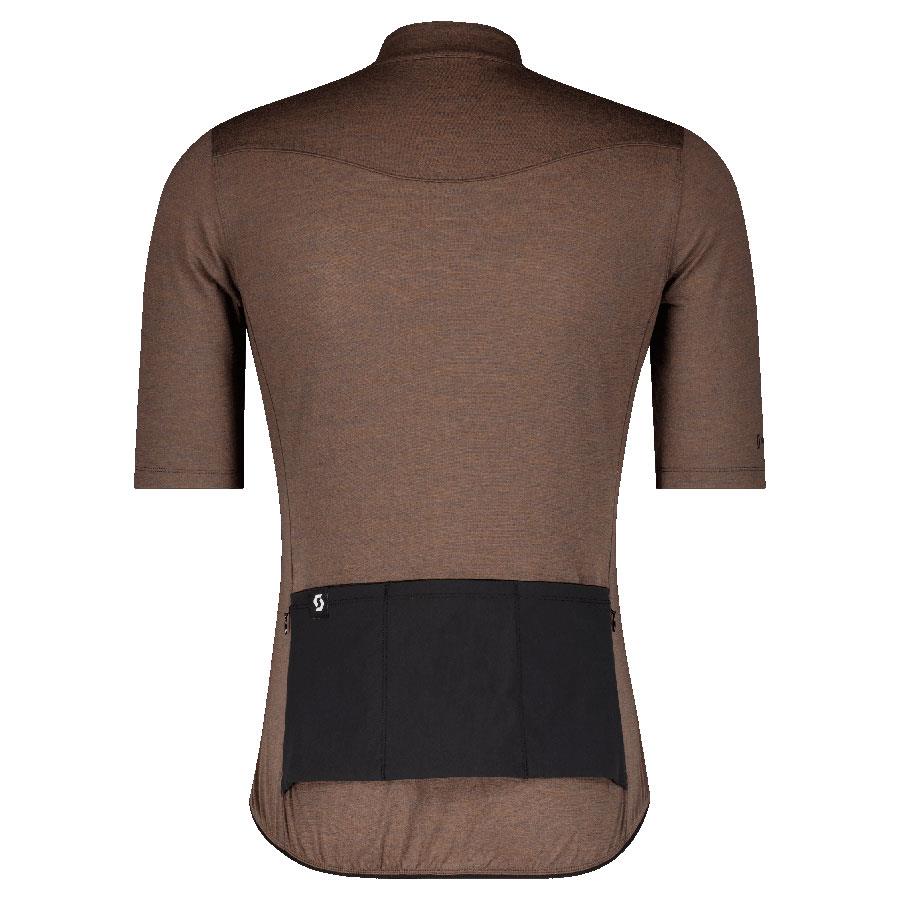 CAMISOLA SCOTT HOMEM GRAVEL MERINO MANGA CURTA