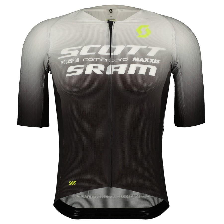 CAMISOLA SCOTT HOMEM RC SCOTT-SRAM AERO MANGA CURTA