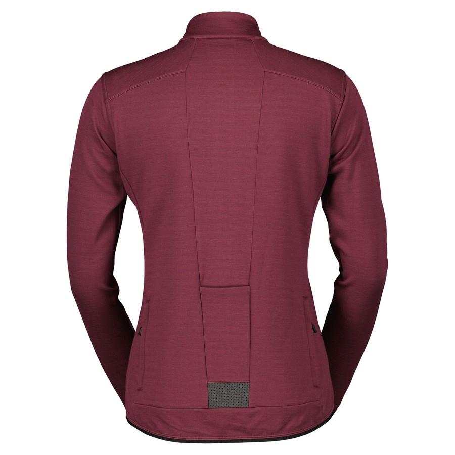 CAMISOLA SCOTT SENHORA GRAVEL WARM MERINO MANGA COMPRIDA