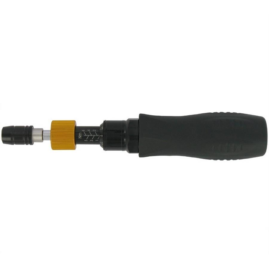 CHAVE DE TORQUE VAR profissional 1 a 6N com roquete de 1/4"