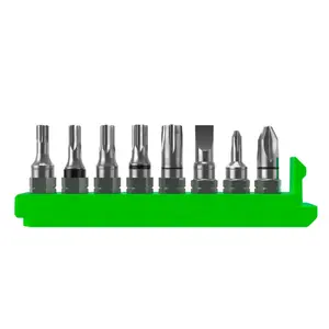 KIT BITS P FERRAM SYNCROS GREENSLIDE SPARE BIT 8PC TORX