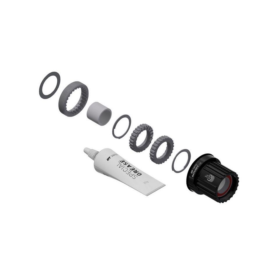 KIT de UPGRADE DE CEPO DT SWISS 3 LINGUETES SHIMANO MS PARA STAR RATCHET LN 142/148X12MM