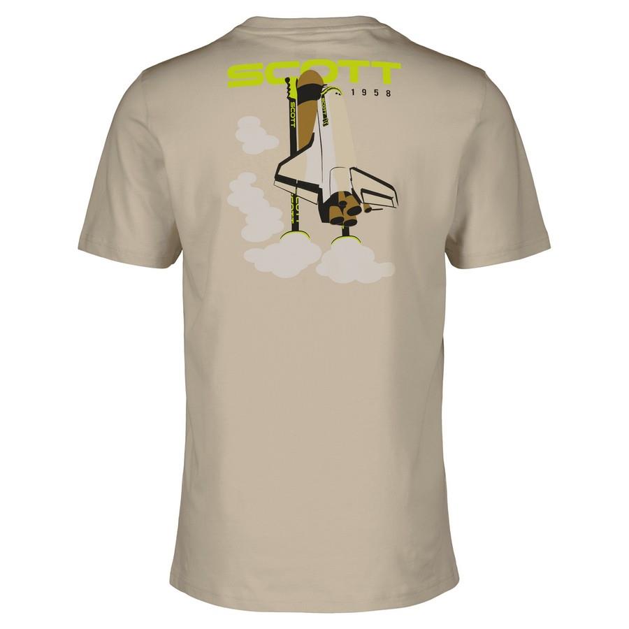 T-SHIRT SCOTT HOMEM RETRO MANGA CURTA