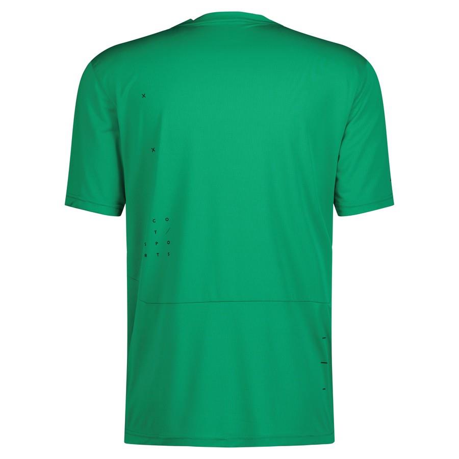 T-SHIRT SCOTT HOMEM TRAIL VERTIC ZIP MANGA CURTA