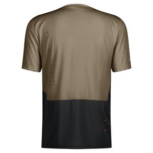 T-SHIRT SCOTT HOMEM TRAIL VERTIC ZIP MANGA CURTA