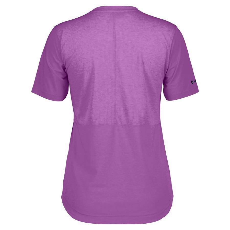 T-SHIRT SCOTT SENHORA TRAIL VERTIC DRI MANGA CURTA