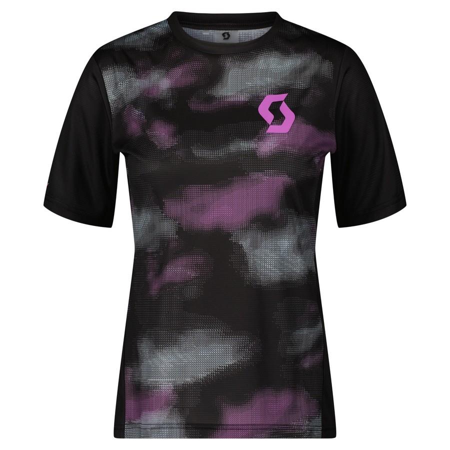 T-SHIRT SCOTT SENHORA TRAIL VERTIC MANGA CURTA