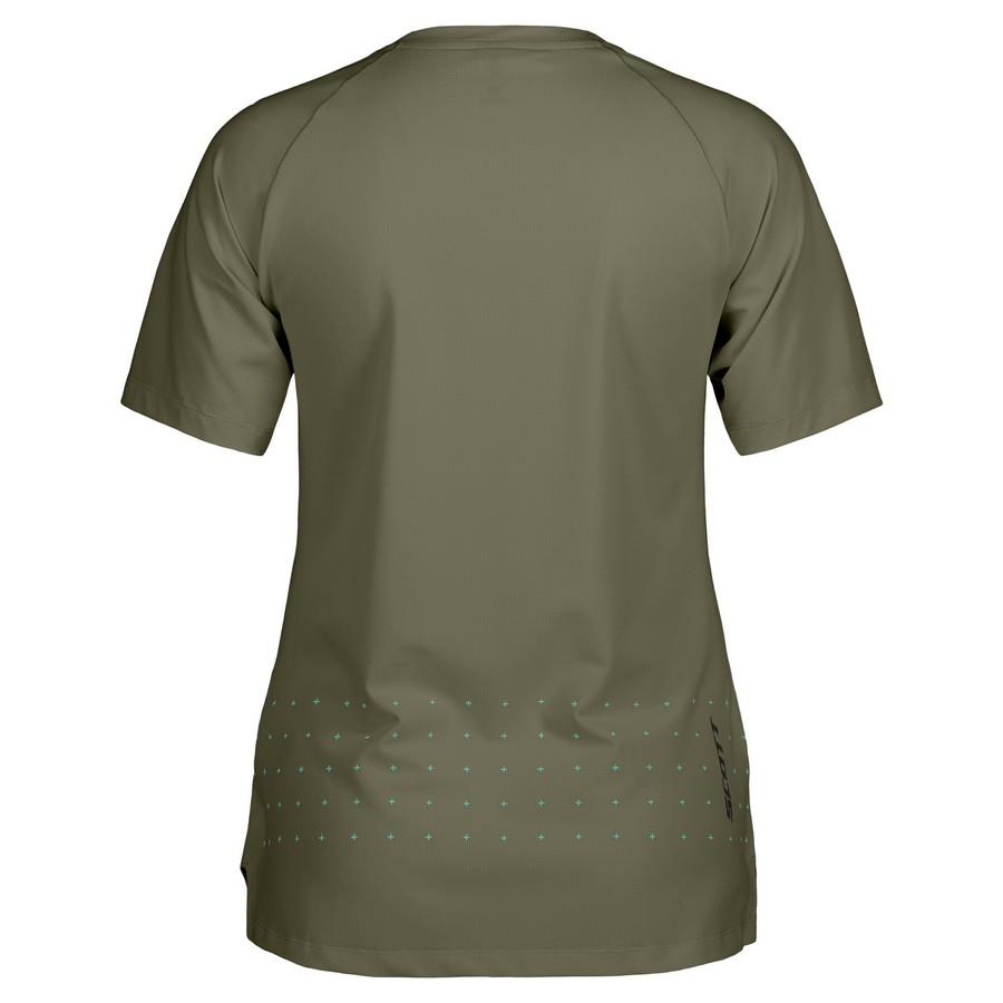 T-SHIRT SCOTT SENHORA TRAIL VERTIC PRO MANGA CURTA